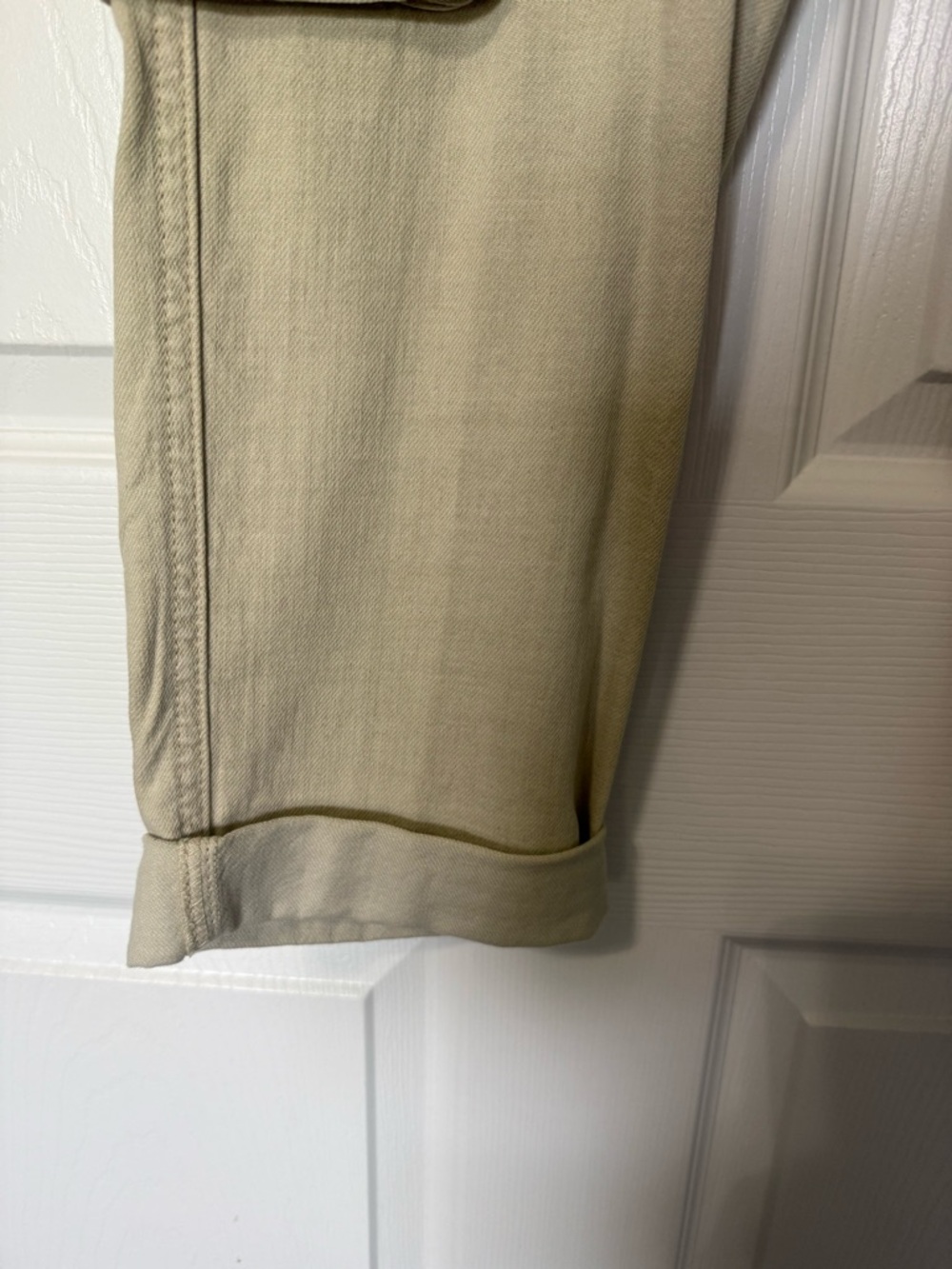 Liverpool Women’s Tan Cuffed Cargo Drawstring Pants- 4 - Picture 5 of 8